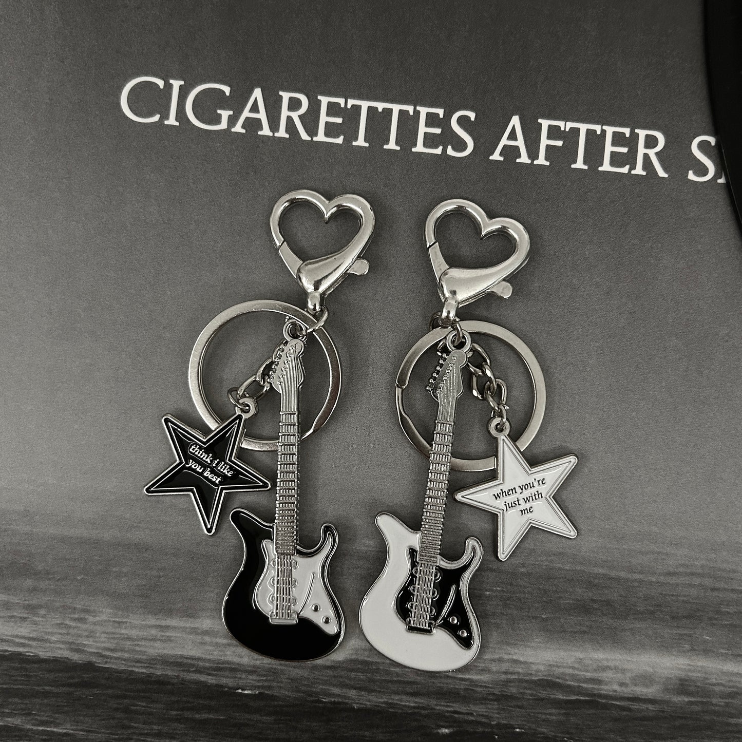 CAS "K." Matching Keychains
