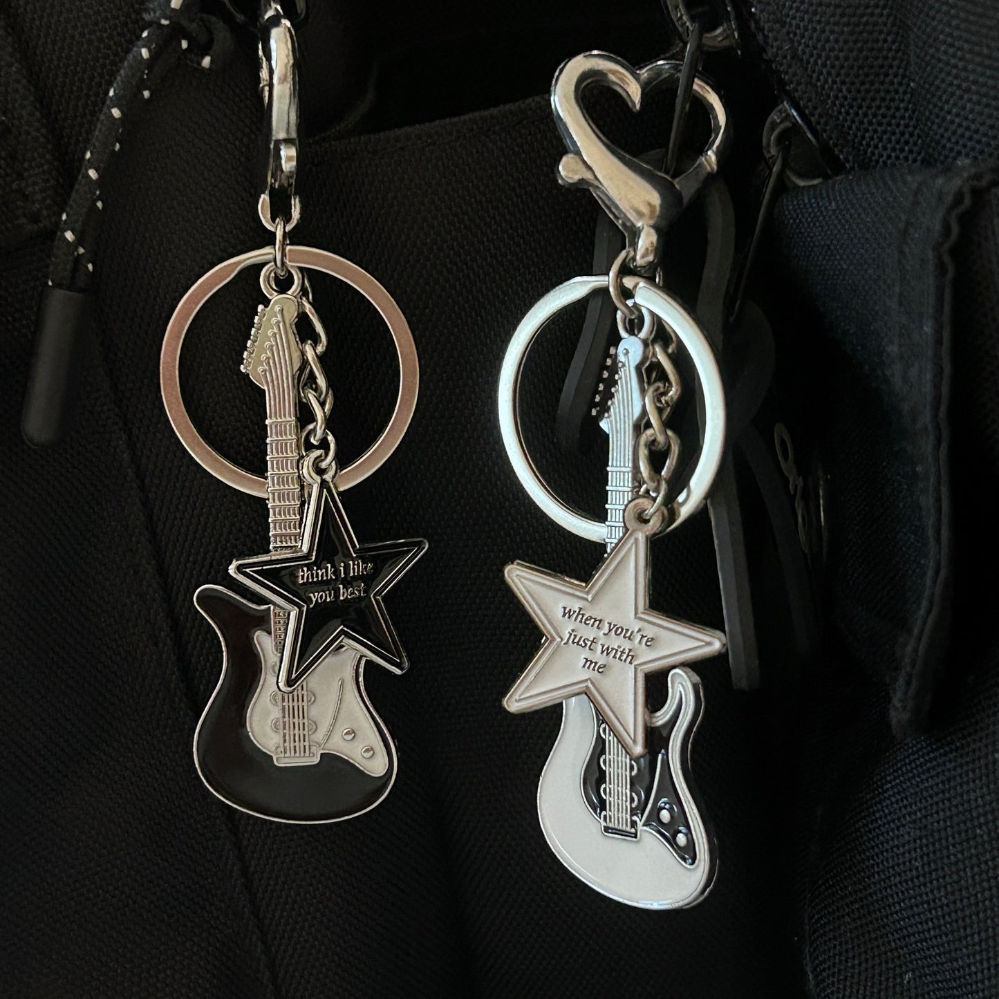 CAS "K." Matching Keychain/Necklace