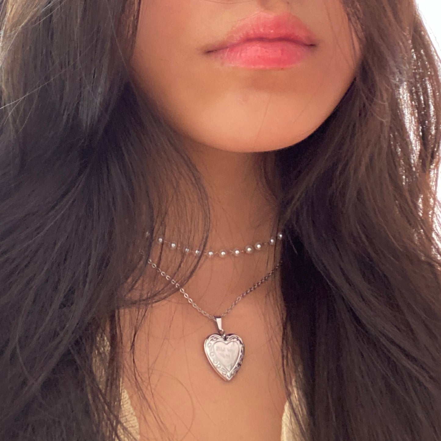 Billie Eilish 'You With Me' Heart Locket Necklace