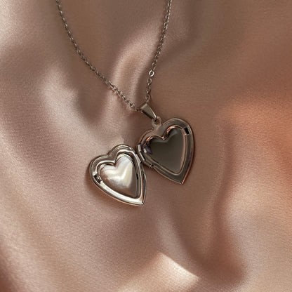 Billie Eilish 'You With Me' Heart Locket Necklace